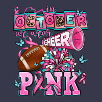 In October We Wear Cheer Pink Football Long Sleeve Tee | Teevron