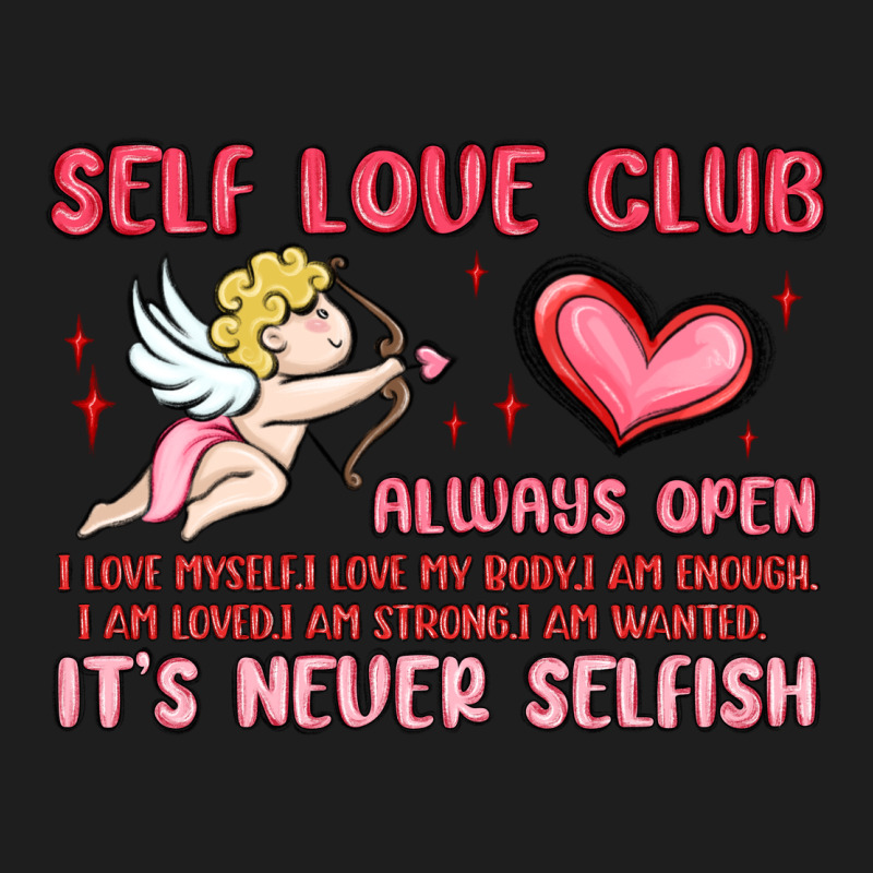 Self Love Club Heavyweight Hoodie by MaliasSmallBusiness | Teevron