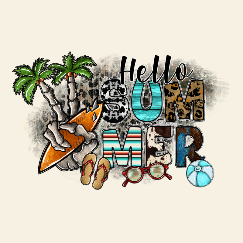 Hello Summer Vintage Tee by SublimationCraftShop | Teevron