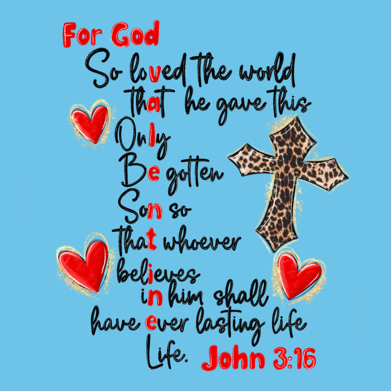 For God So Loved The World Premium Sweatshirt by MaliasSmallBusiness | Teevron