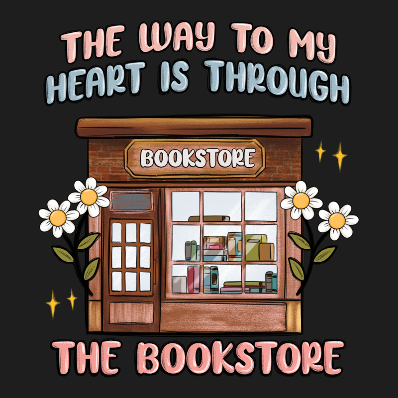 The Way To My Heart Is Through The Bookstore Heavyweight Hoodie by MaliasSmallBusiness | Teevron