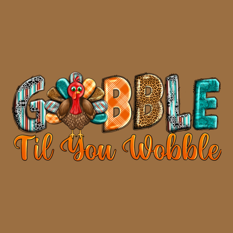 Gobble Till You Wobble Vintage Tee by BarkalooDesign | Teevron