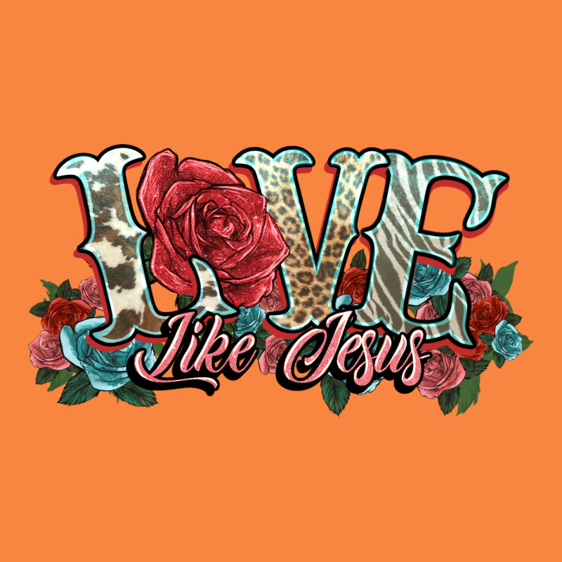 Love Like Jesus Roses Premium Sweatshirt by NancyCooperArtShop | Teevron