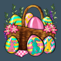 Easter Eggs With Basket Easter Day Urban Heavy Tee | Teevron