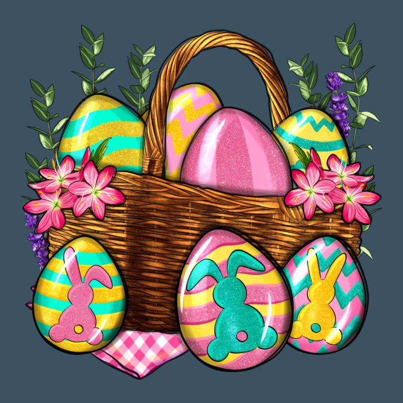 Easter Eggs With Basket Easter Day Urban Heavy Tee by Neo Western | Teevron