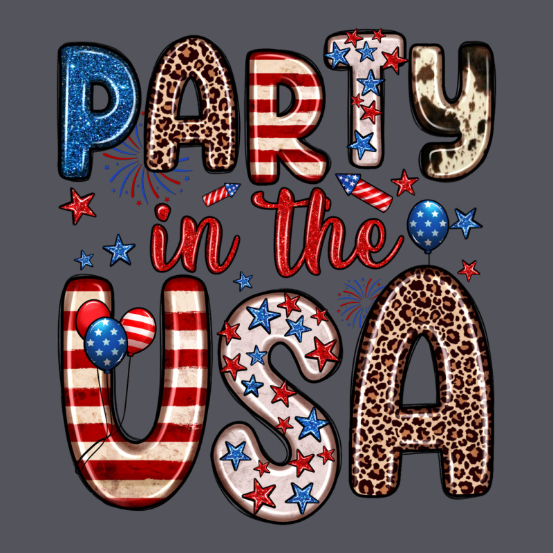 Party In The Usa Vintage Hoodie by Zillion Design Studio | Teevron