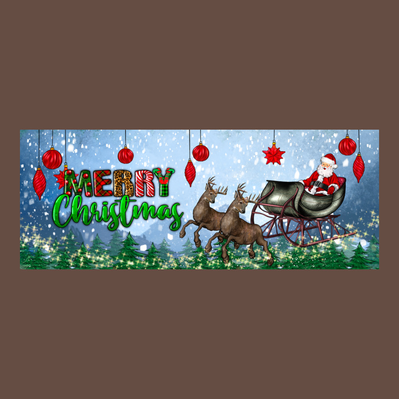 Merry Christmas With Santa Sleigh Long Sleeve Tee by BundleAndBundleShop | Teevron