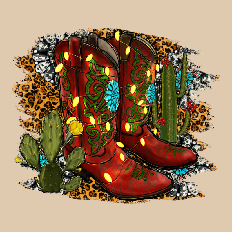 Christmas Cowboy Boots Heavyweight Sweatshirt by RanaPortraitStore | Teevron