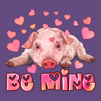Be Mine Baby Pig Vintage Hoodie | Teevron