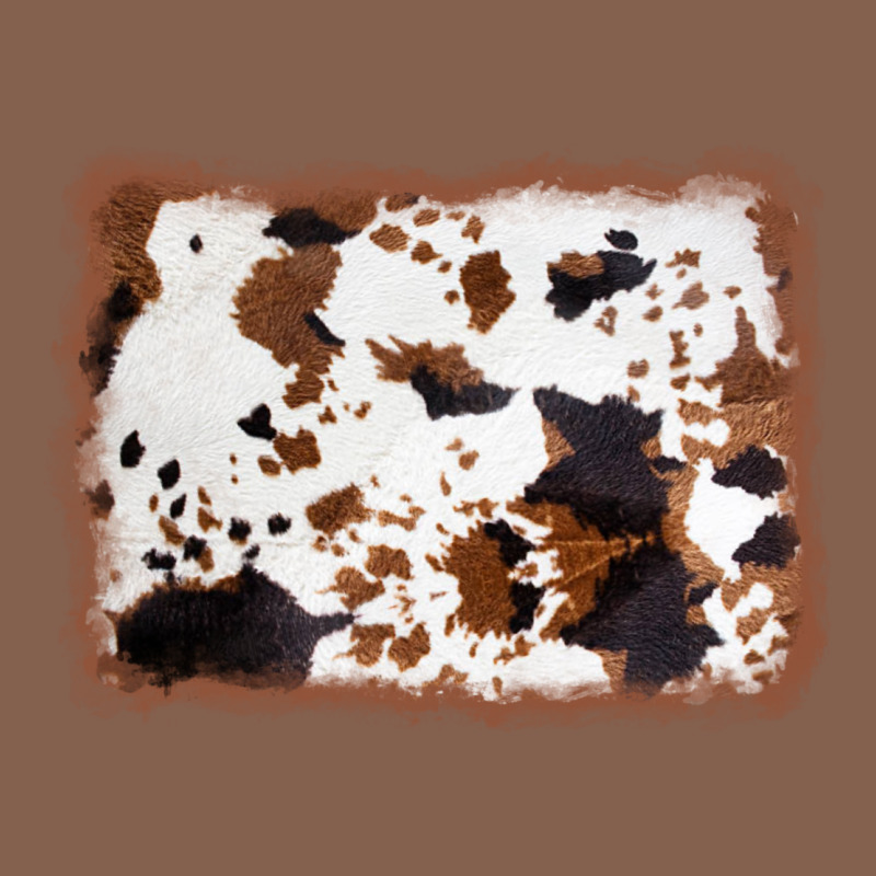 Cowhide Background Zipper Hoodie by AdoDesignShop | Teevron