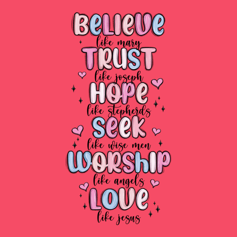 Believe Like Mary Trust Like Joseph Valentine S Da Premium Sweatshirt by MaliasSmallBusiness | Teevron