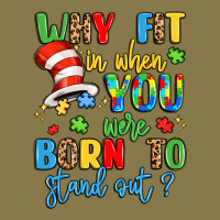 Why Fit In When You Were Born To Stand Out Premium Hoodie | Teevron
