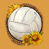 Western Volleyball With Sunflower Urban Heavy Tee | Teevron