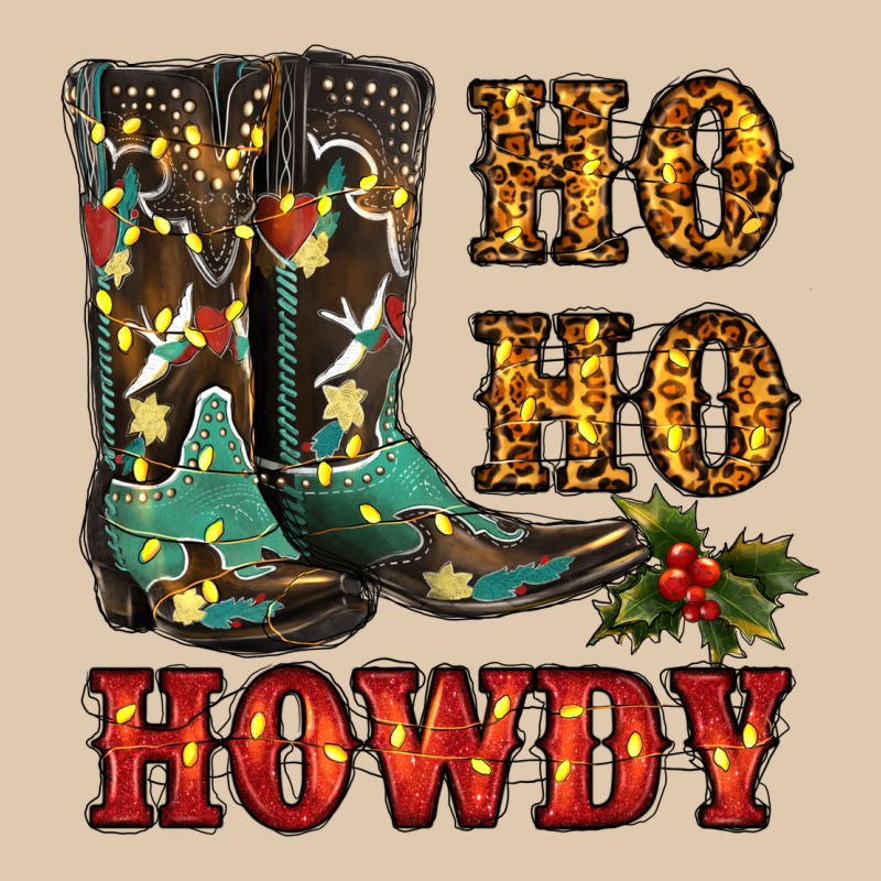 Christmas Cowboy Boots Ho Ho Howdy Heavyweight Sweatshirt by RanaPortraitStore | Teevron