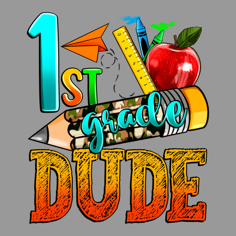1st Grade Dude Vintage Hoodie by texasbilliewilder | Teevron