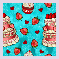 Valentines Day Cake And Strawberries Seamless Pattern Classic Tee | Teevron