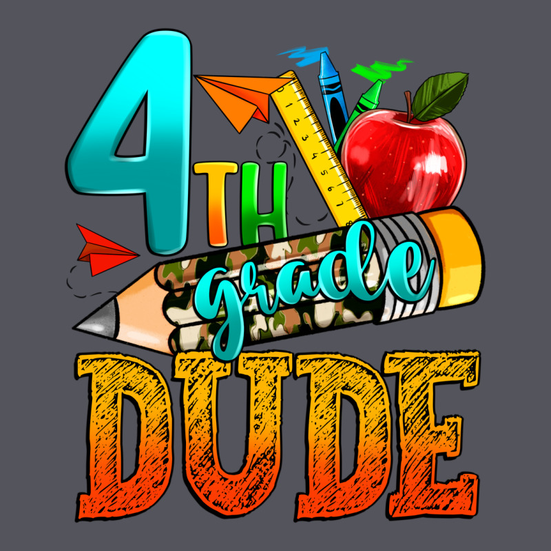 4th Grade Dude Vintage Hoodie by texasbilliewilder | Teevron