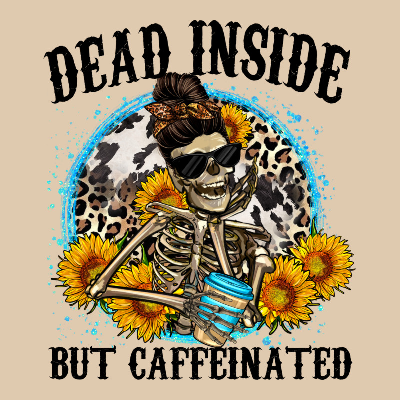 Dead Inside But Caffeinated Heavyweight Sweatshirt by Zillion Design Studio | Teevron