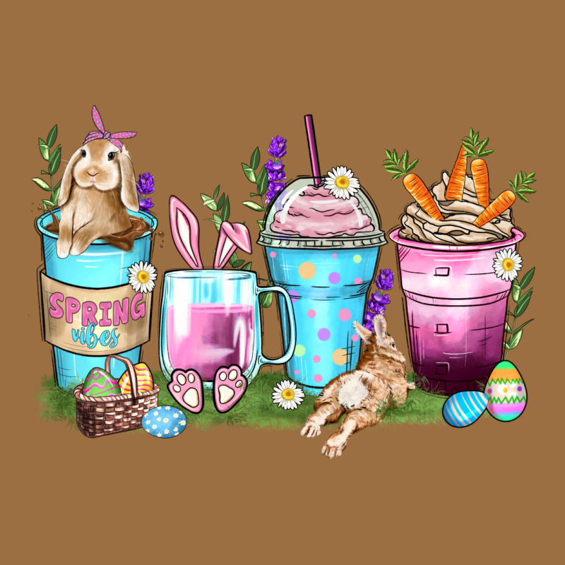 Rabbit Coffee Cups Vintage Tee by Zillion Design Studio | Teevron