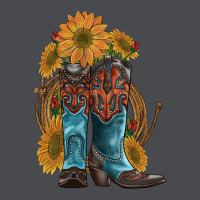 Western Boots With Sunflowers Zipper Hoodie | Teevron