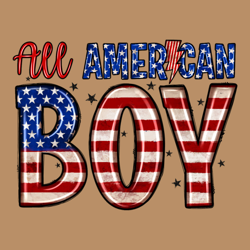 All American Boy Vintage Hoodie by Zillion Design Studio | Teevron