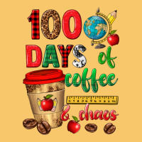 100 Days Of Coffee And Chaos Vintage Hoodie | Teevron