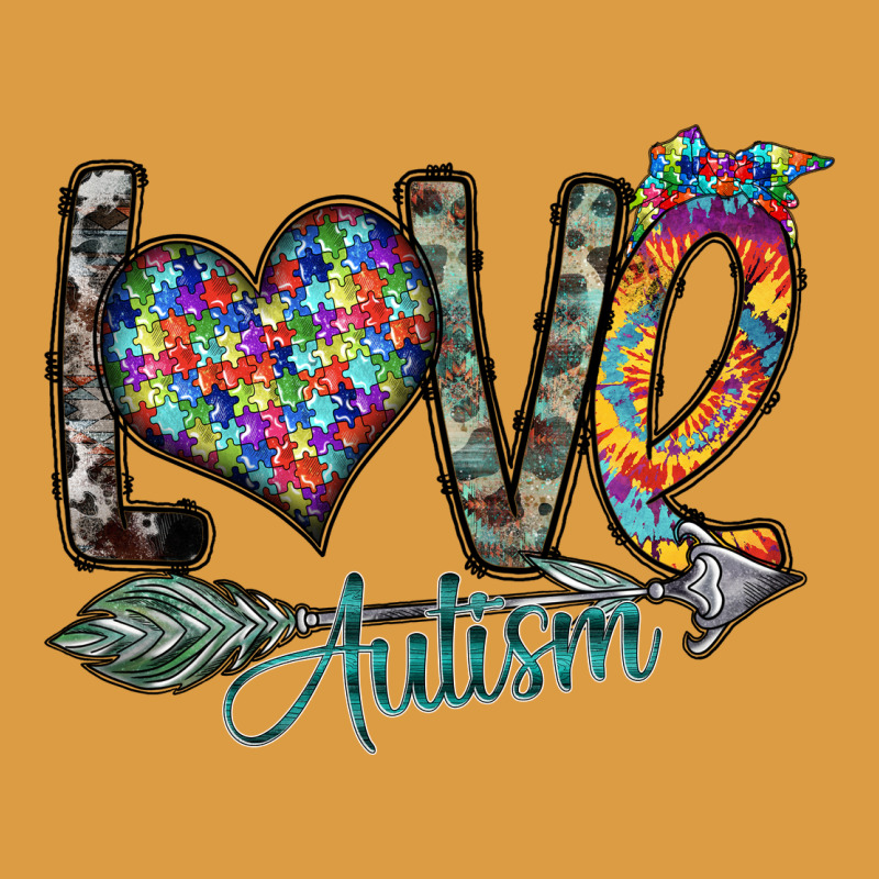 Love Autism Urban Heavy Tee by SublimationCraftShop | Teevron