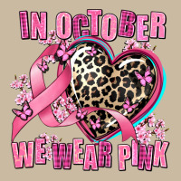Western Leopard  In October We Wear Pink Heart Long Sleeve Tee | Teevron