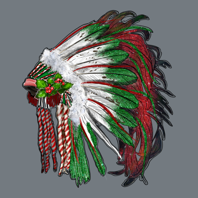 Christmas Indian Feather Headdress Heavyweight Sweatshirt by RanaPortraitStore | Teevron