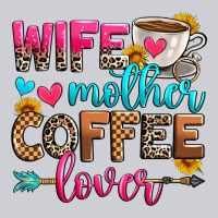 Wife Mother Coffee Lover Heavyweight Sweatshirt | Teevron
