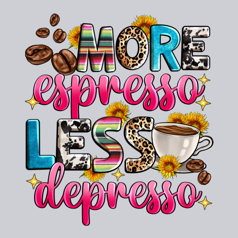 More Espresso Less Depresso Heavyweight Sweatshirt by Zillion Design Studio | Teevron