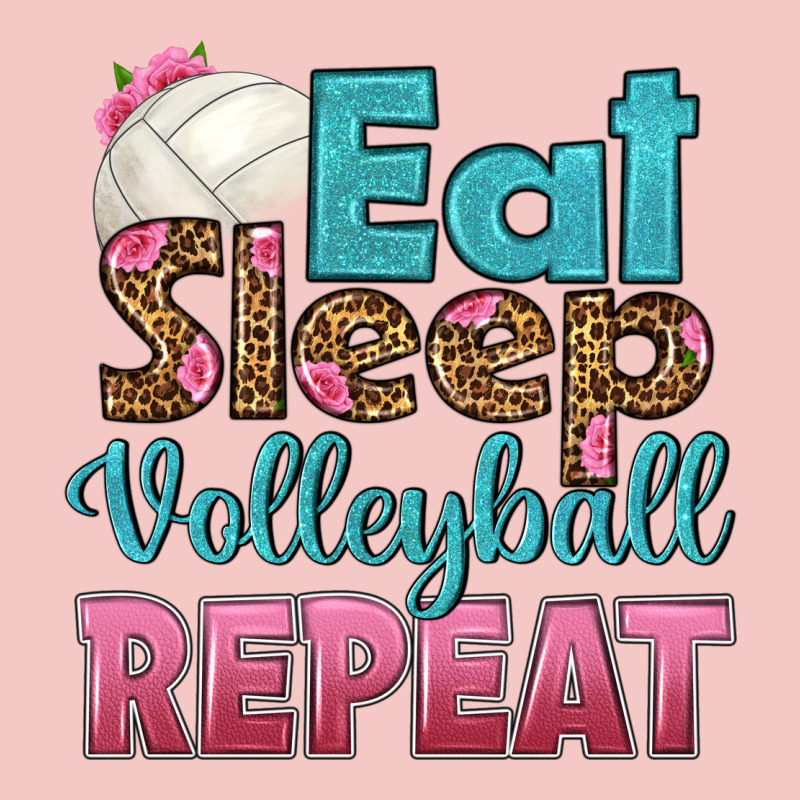 Eat Sleep Volleyball Repeat Urban Heavy Tee by HRA Design Shop | Teevron