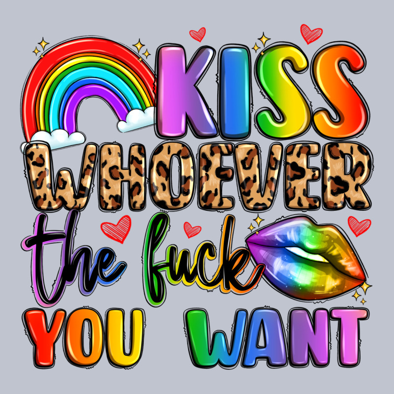 Kiss Whoever The Fuck You Want Premium Hoodie by LillyAllenDesigns | Teevron