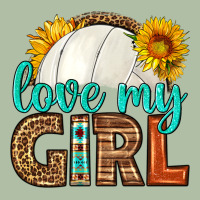 Love My Girl Volleyball Urban Heavy Tee | Teevron
