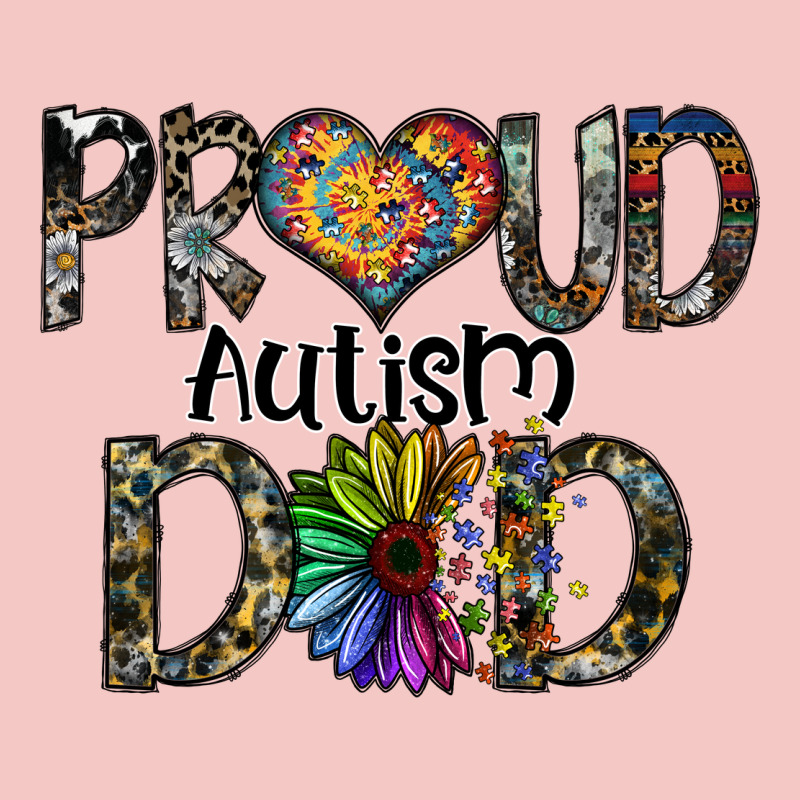 Proud Autism Dad Urban Heavy Tee by SublimationCraftShop | Teevron