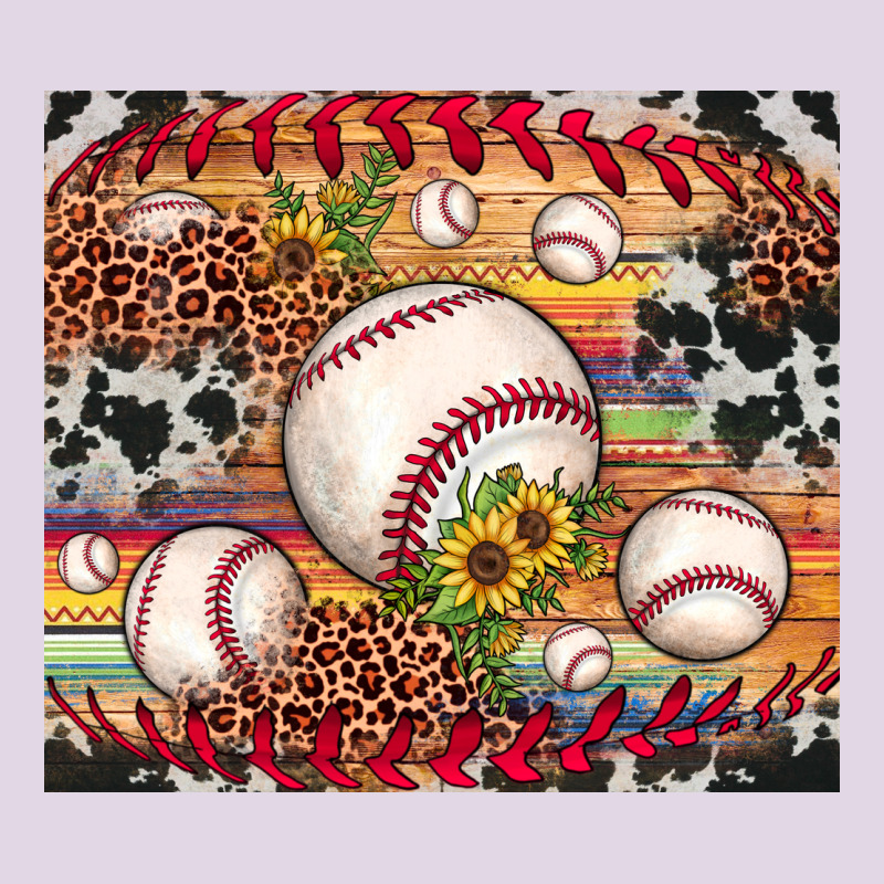 Baseball Leopard Cowhide Sunflower Classic Tee by JahusDesignShop | Teevron