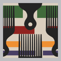 Afro Comb Seamless Pattern Classic Tee | Teevron
