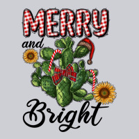 Merry And Bright With Cactus Heavyweight Sweatshirt | Teevron