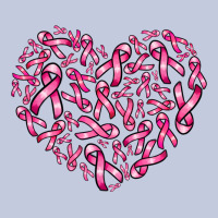 Breast Cancer Ribbon Heart Long Sleeve Tee | Teevron