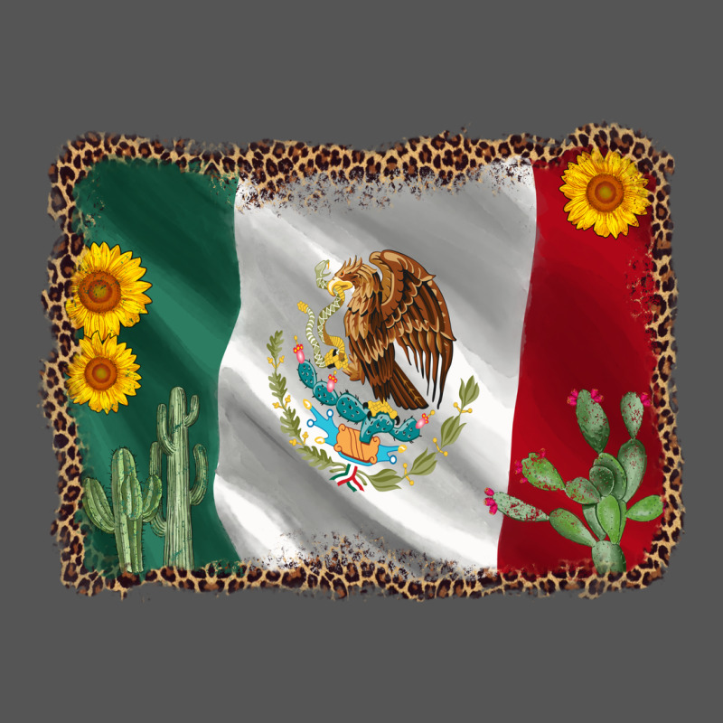 Mexico Flag Sunflower Cactus Zipper Hoodie by AdoDesignShop | Teevron