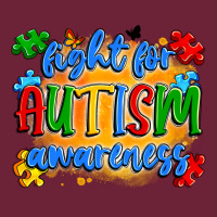 Fight For Autism Awareness Long Sleeve Tee | Teevron