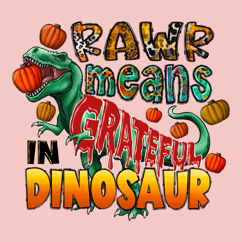 Rawr Means Grateful In Dinosaur Urban Heavy Tee by CowhideDigitalArt | Teevron