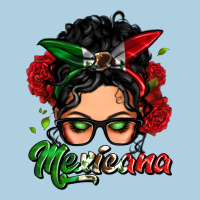 Mexicana Woman Messy Bun Premium Hoodie | Teevron