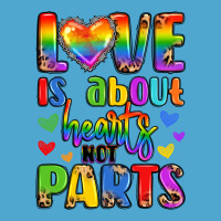 Love Is About Hearts Not Parts Premium Hoodie | Teevron