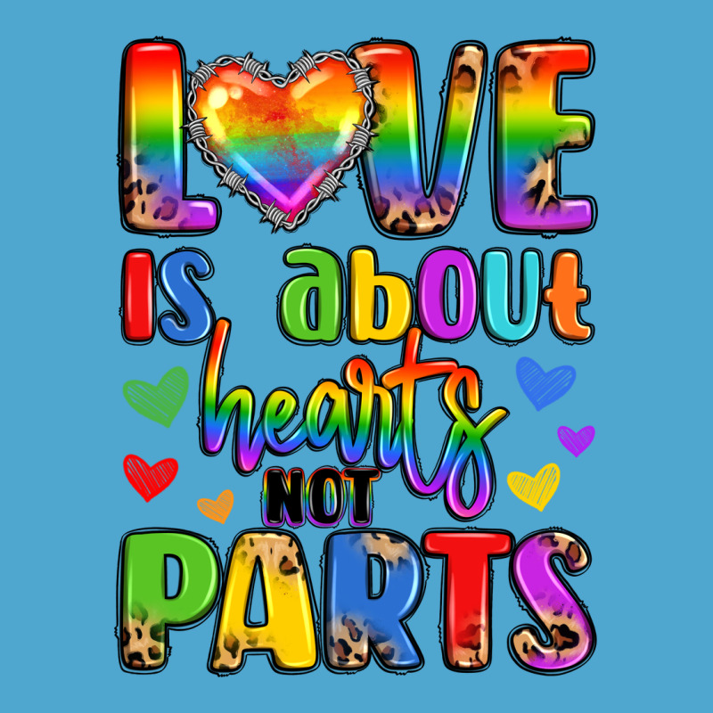 Love Is About Hearts Not Parts Premium Hoodie by LillyAllenDesigns | Teevron