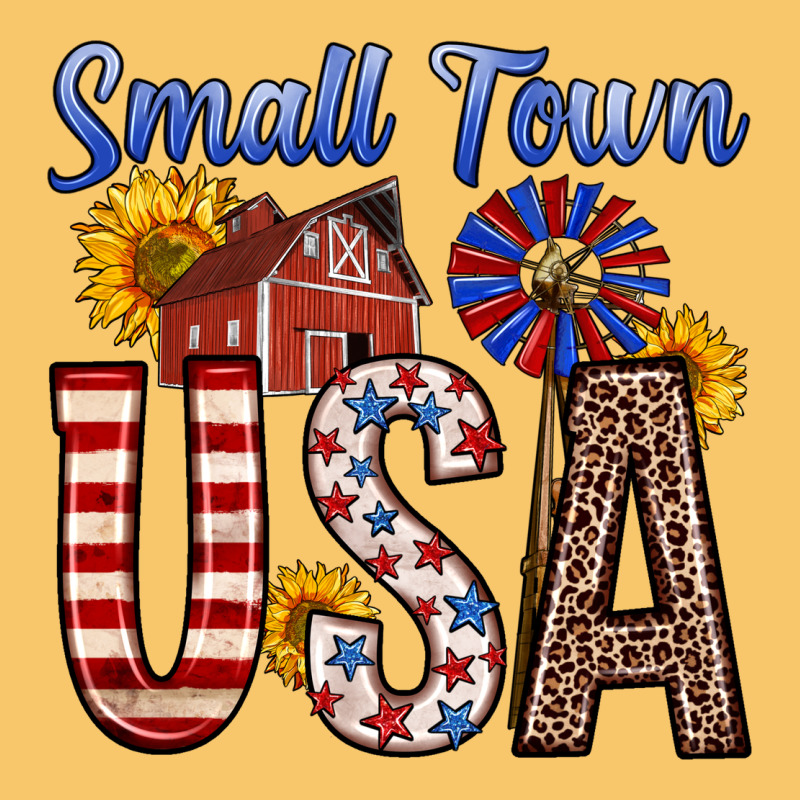 Small Town Usa Vintage Hoodie by Zillion Design Studio | Teevron