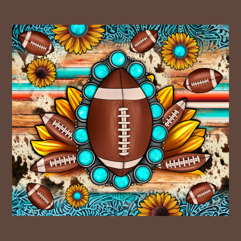 Football Cowhide Sunflower Classic Tee by JahusDesignShop | Teevron