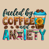 Fueled By Coffee And Anxiety Heavyweight Sweatshirt | Teevron