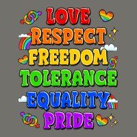 Love Respect Freedom Tolerance Equality Pride Premium Hoodie | Teevron