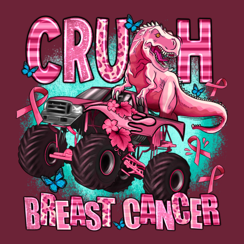 Crush Breast Cancer Long Sleeve Tee by AdoDesignShop | Teevron